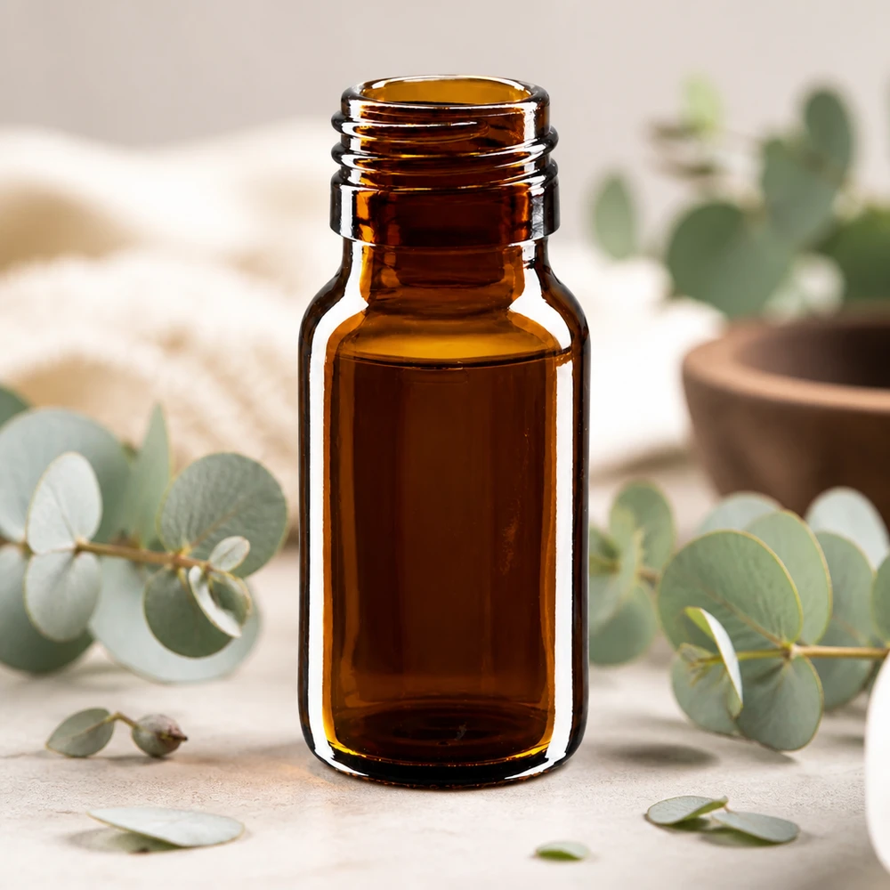 Bottiglia da farmacia piccola da 30 ml in vetro ambrato con apertura PP28 per uso farmaceutico