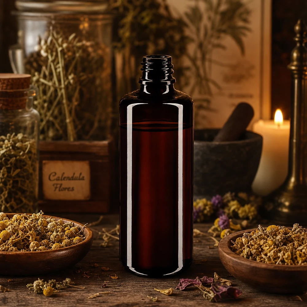 Violettglas Flasche 100ml DIN 18 (Mironglas) Violettglas Tropfflasche Orion 100ml mit schlanker Form für platzsparende Aufbewahrung im Regal