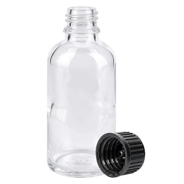 Bottiglia da 50ml 11mm SV nero STD ClearLine UT18/50 Bottiglia da 50ml 11mm SV nero STD ClearLine UT18/50