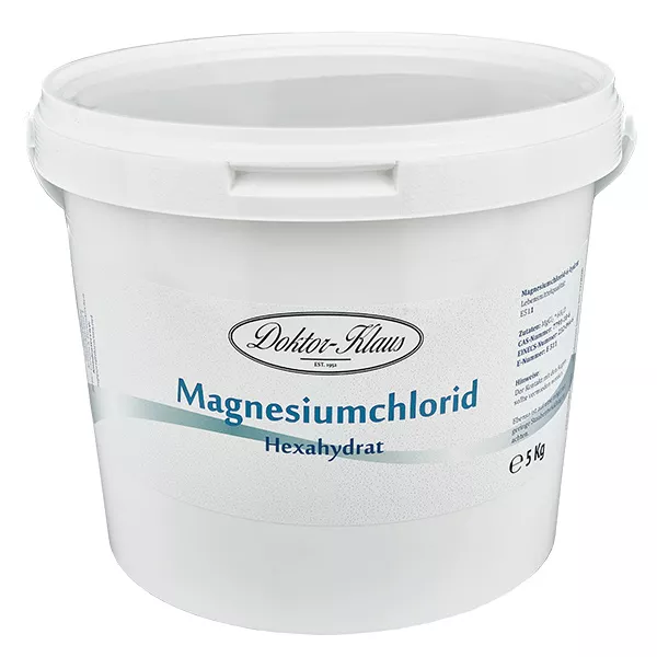 Magnesiumchlorid 5kg (E511) Doktor-Klaus Magnesiumchlorid 5kg (E511) Doktor-Klaus