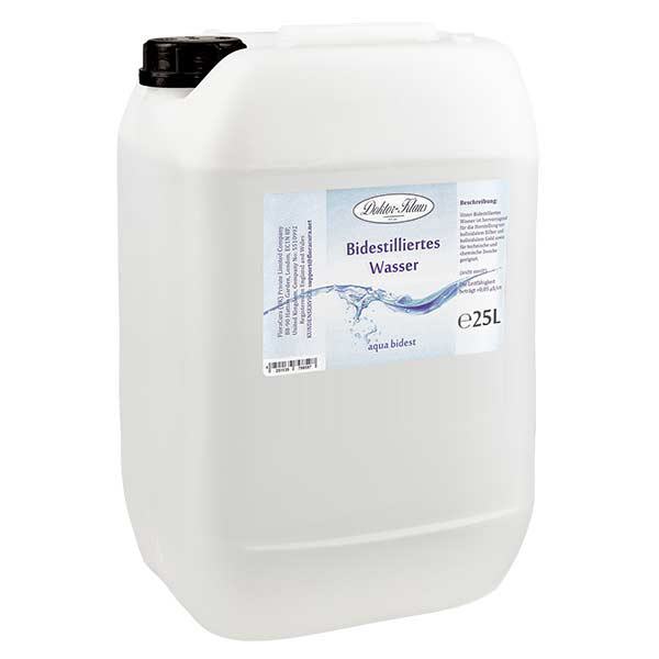 Bidestilliertes Wasser 25L Doktor-Klaus