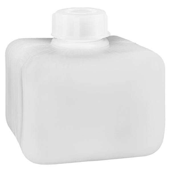 Bottiglia per prodotti chimici da 250 ml, collo stretto in PE-HD, colore naturale Bottiglia per prodotti chimici da 250 ml, collo stretto in PE-HD, colore naturale