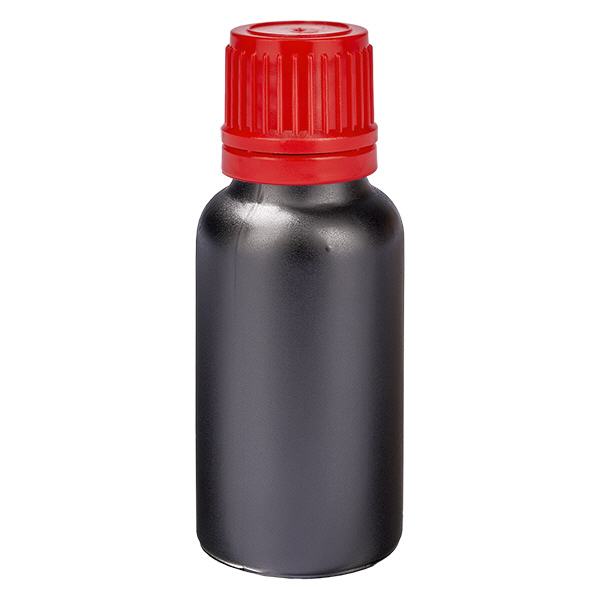 20ml Flasche 11mm Schraubverschluss rot Originalitätsverschluss BlackLine UT18/20