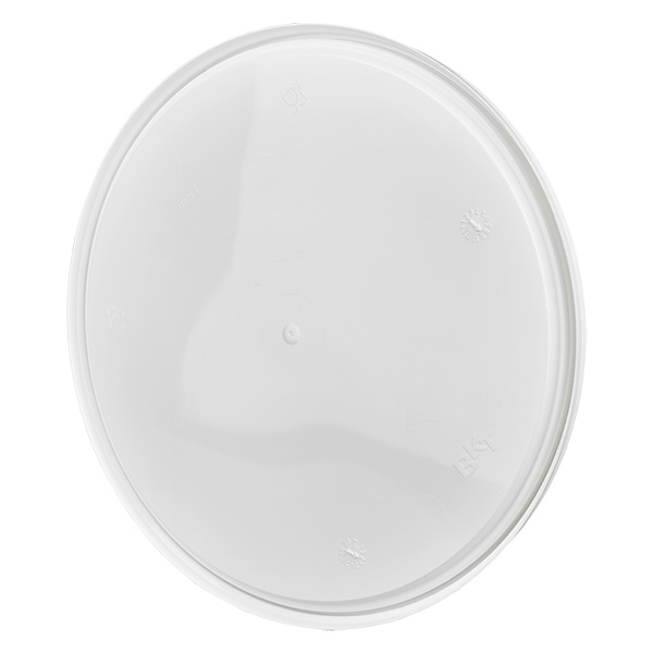 Coperchio bianco, per secchio in plastica PP da 3,5L + 5,6L Coperchio bianco, per secchio in plastica PP da 3,5L + 5,6L