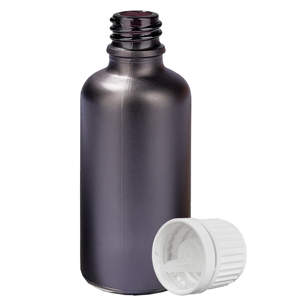 Flacone contagocce da 50 ml 0,7 mm bianco OV BlackLine UT18/50 Flacone contagocce da 50 ml 0,7 mm bianco OV BlackLine UT18/50