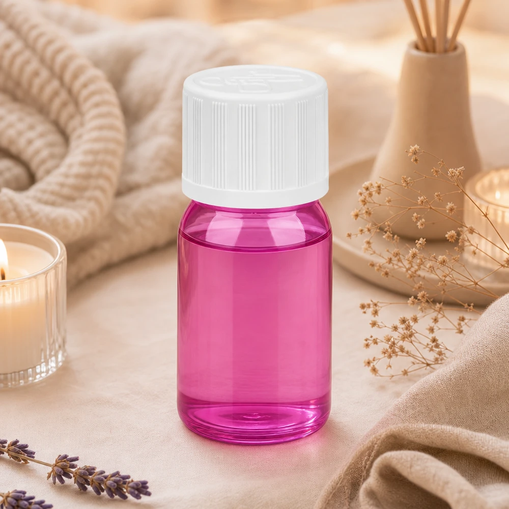 5ml Flasche 11mm Schraubverschluss weiß Standard Kindersicher PurpleLine UT18/5 Robuste 5ml Glasflasche mit kindersicherem UT18 Verschluss ideal für sichere Aufbewahrung