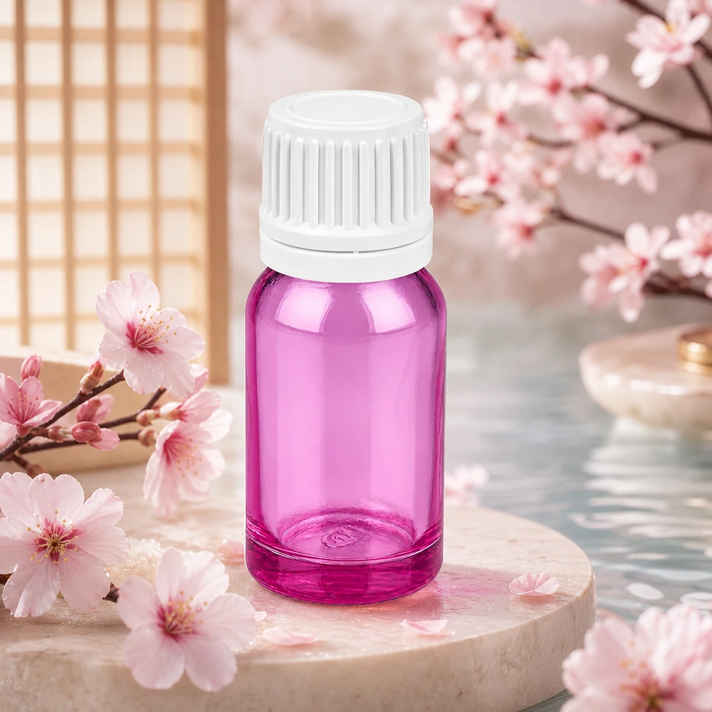 10ml Flasche 11mm Schraubverschluss weiss Originalität Schraubverschlusserschluss PurpleLine UT18/10 Umweltfreundliche 10ml Glasflasche in Violett wiederverwendbar für nachhaltige Nutzung