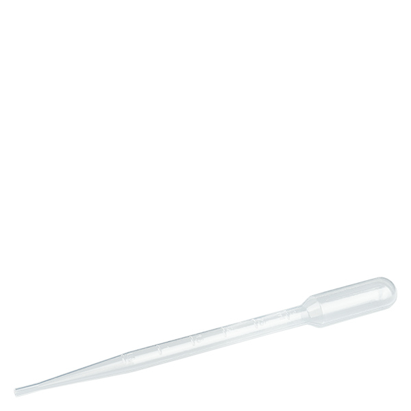 Pipetta di trasferimento, volume nominale: 3,5 ml, (LxL): 155 x 15 mm, ma Pipetta di trasferimento, volume nominale: 3,5 ml, (LxL): 155 x 15 mm, ma