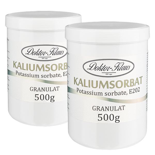 1 kg di Sorbato di potassio (Sorbato di potassio) Doktor-Klaus 1 kg di Sorbato di potassio (Sorbato di potassio) Doktor-Klaus