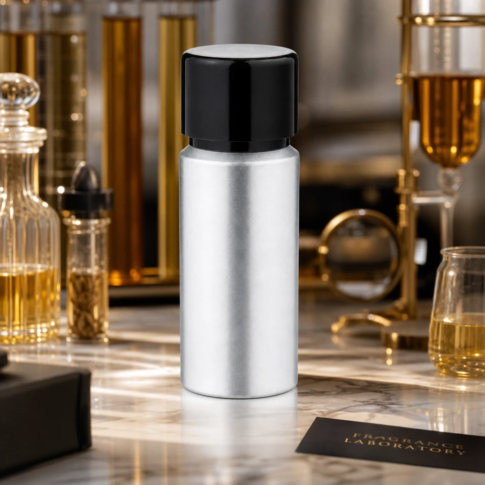 20ml gebeizte Aluflasche mit Schraubkappe Platzsparende 20ml Aluflasche mit stilvollem Finish - ideal für Kosmetikstudios und Apotheken