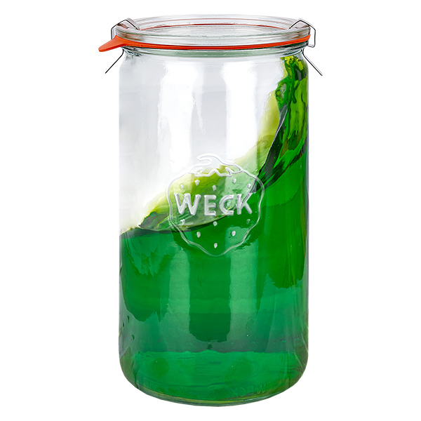 Set di 6 vasi Weck 1590ml, bicchieri da 1,5L Set di 6 vasi Weck 1590ml, bicchieri da 1,5L