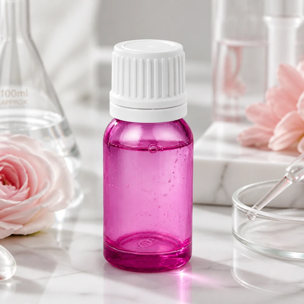 10ml Tropfflasche 0.7mm weiss Originalität Schraubverschlusserschluss PurpleLine UT18/10 Hochwertige 10ml Tropfflasche mit UV-Schutz durch violette Färbung PurpleLine UT18/10