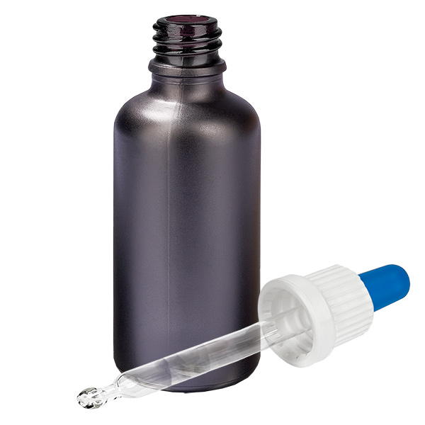Bottiglia per pipette da 50 ml bianco/blu OV BlackLine UT18/50 Bottiglia per pipette da 50 ml bianco/blu OV BlackLine UT18/50
