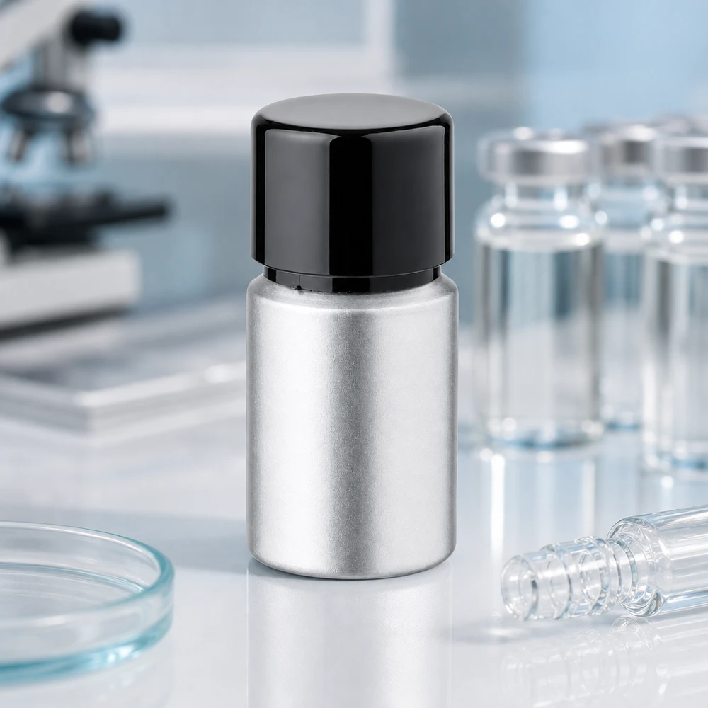 10ml gebeizte Aluflasche mit Schraubkappe Vielseitige 10ml Aluflasche - wiederverwendendbare Metallverpackung für verschiedene Flüssigkeiten und Extrakte