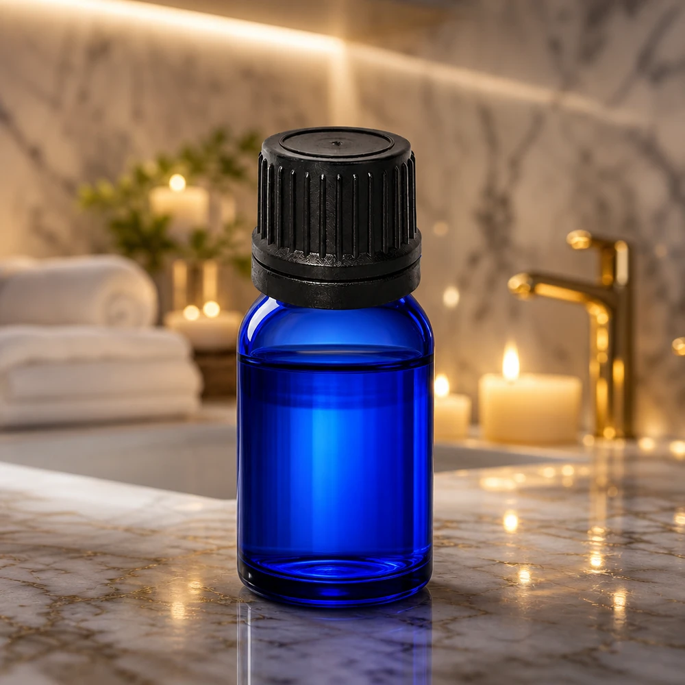 5ml Tropfflasche 1mm schwarz Originalitätsverschluss BlueLine UT18/5 5ml Tropfflasche in leuchtendem Blau mit 1mm Öffnung für millimetergenaue Dosierung von Flüssigkeiten