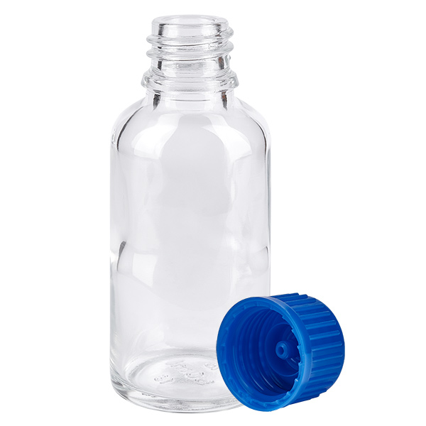 Bottiglia da 30ml 11mm SV blu STD ClearLine UT18/30 Bottiglia da 30ml 11mm SV blu STD ClearLine UT18/30