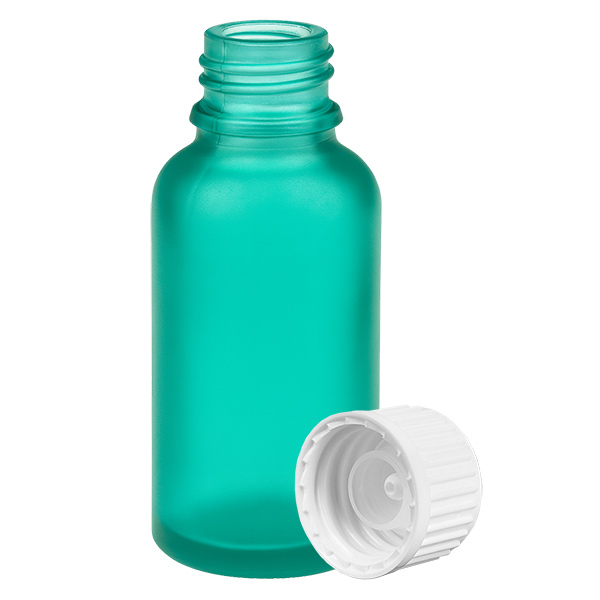 30ml Globuliflasche 3mm Giessring weiß Standardverschluss GreenL. UT18/30