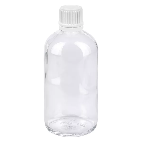 Flacon 100ml 11mm SV blanc OV ClearLine UT18/100