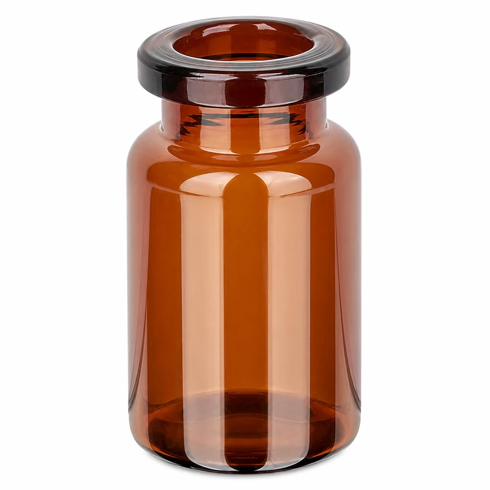 Injektionsflasche Braunglas 5ml UV-schützende Injektionsflasche 5ml Braunglas für Lichtempfindliche Pharmazeutika und Wirkstoffe