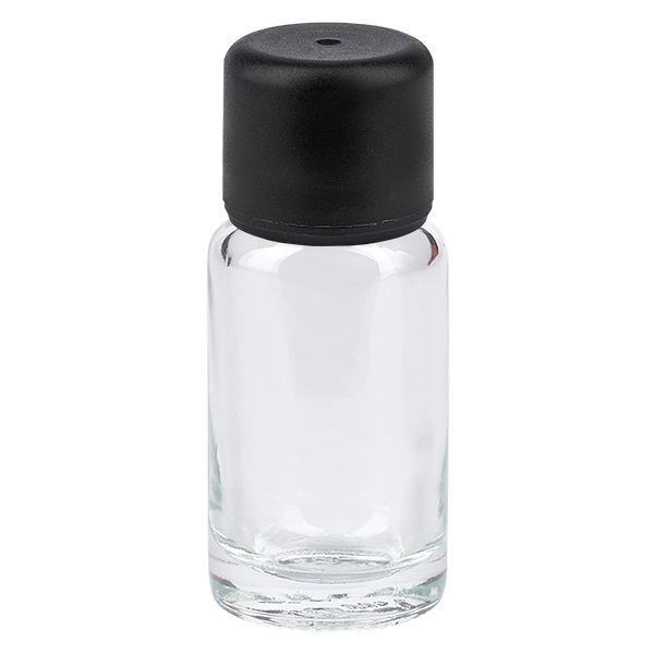 Flacone da 10ml 6mm SV nero STD ClearLine UT18/10 Flacone da 10ml 6mm SV nero STD ClearLine UT18/10