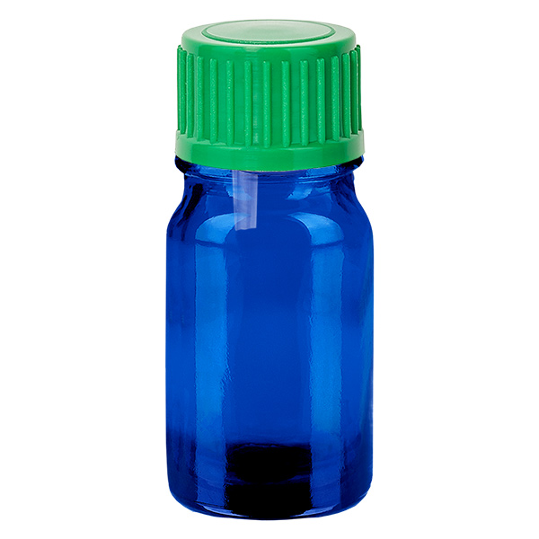 5ml Tropfflasche 0.8mm grün Standardverschluss BlueLine UT18/5