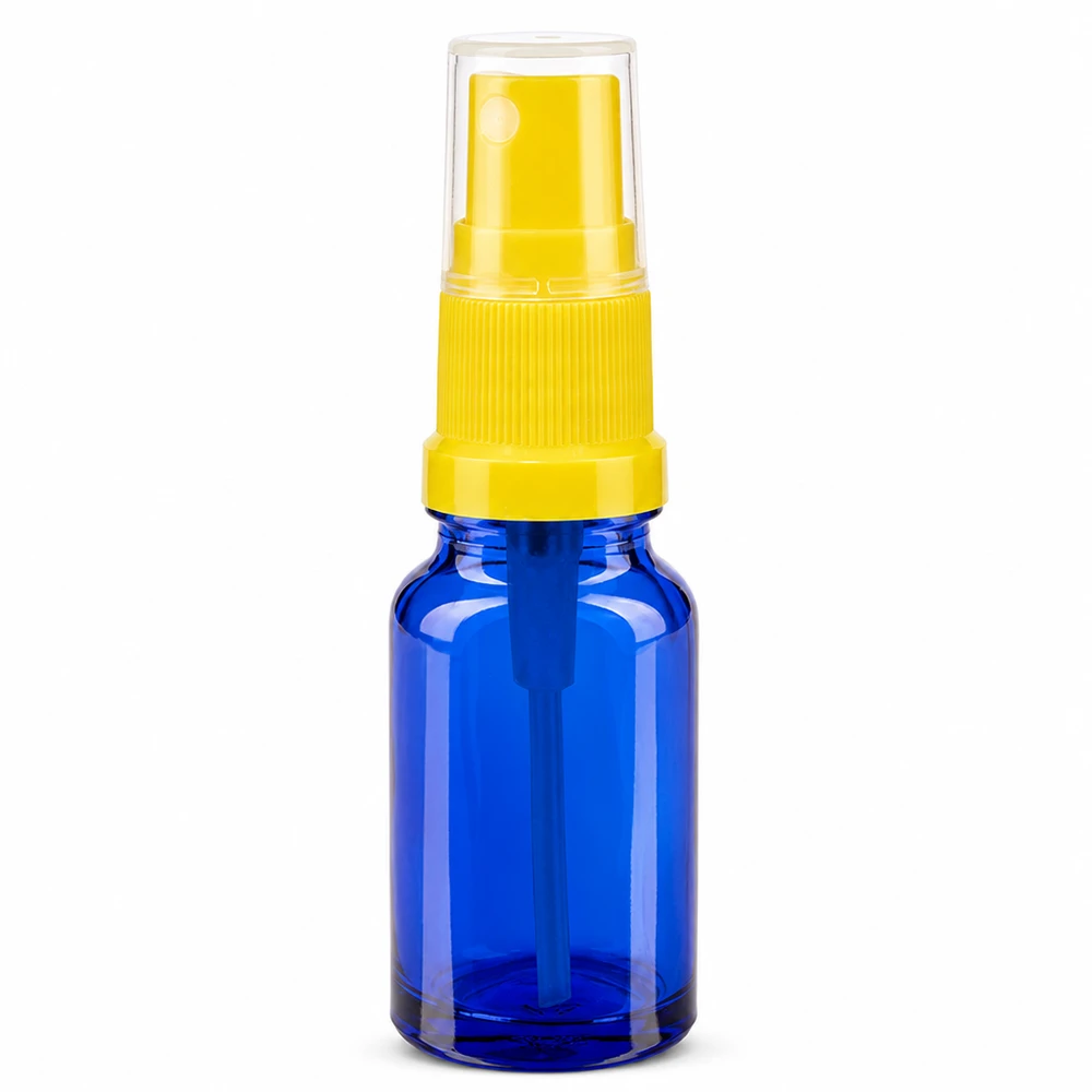 10ml Vaporisateur jaune/tr. STD BlueLine UT18/10 Vaporisateur jaune transparent de 10 ml STD BlueLine UT18 10 avec fine pulvérisation