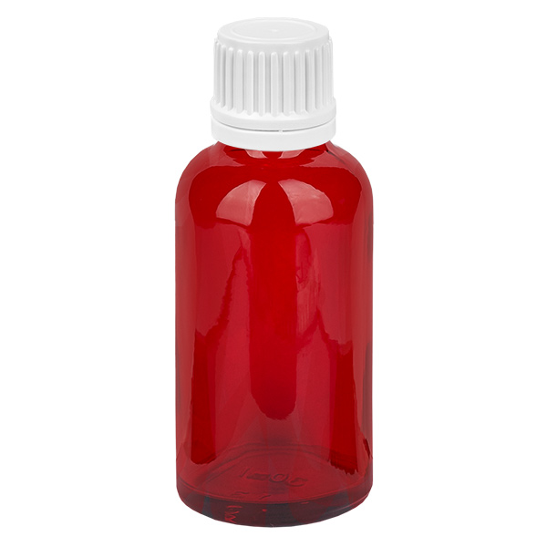 30ml Flasche 11mm Schraubverschluss weiß Originalitätsverschluss RedLine UT18/30