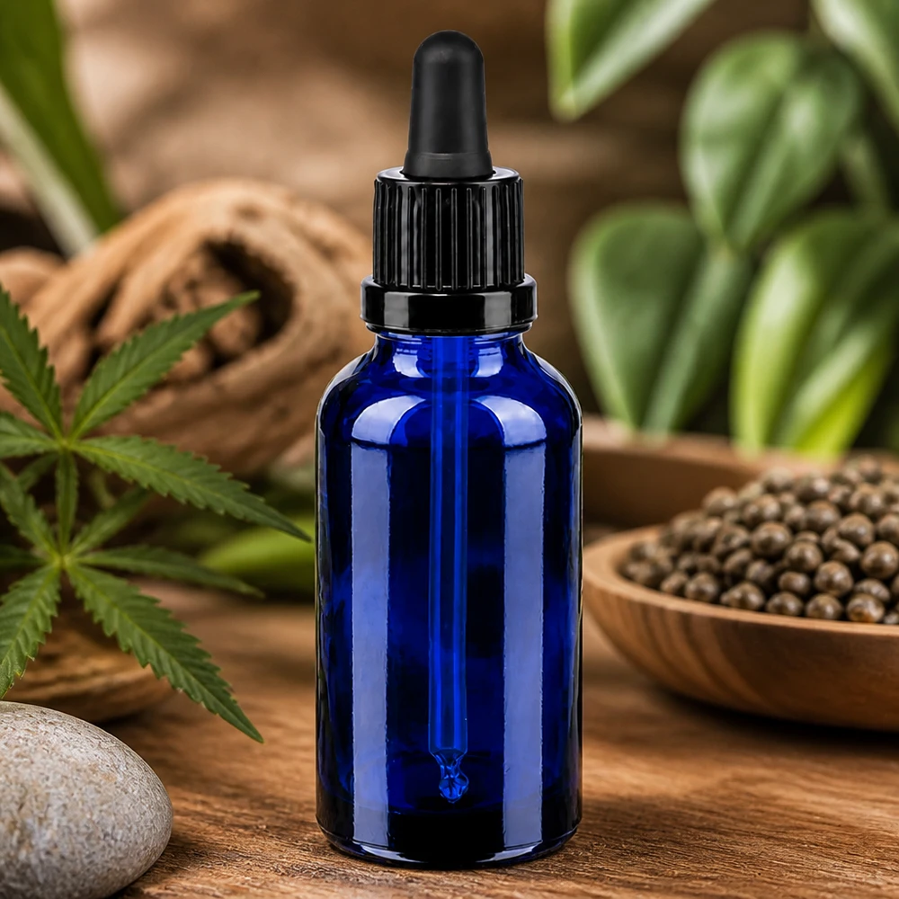 Piccolo flacone contagocce da 30 ml, ideale per i viaggi e gli spostamenti grazie alle dimensioni maneggevoli e al tappo sicuro.