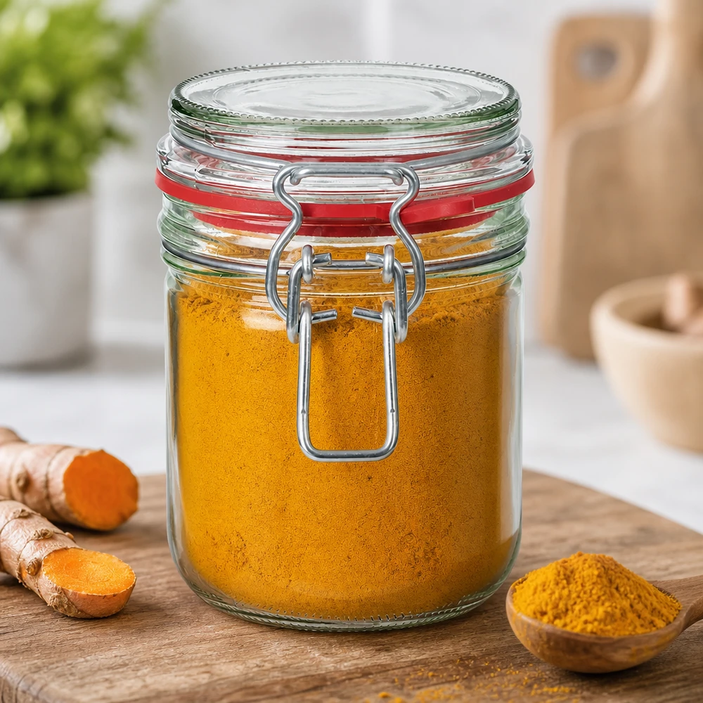 Bocal de conservation de 400 ml, type G, avec bouchon à clip UN.. 400ml Bügelverschlussglas in kompakter Größe ideal für kleine Haushalte und begrenzte Lagerfläche