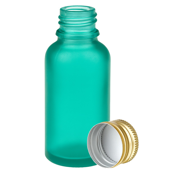 30ml Flasche 11mm Schraubverschluss Alu-Gold Standard GreenL. UT18/30