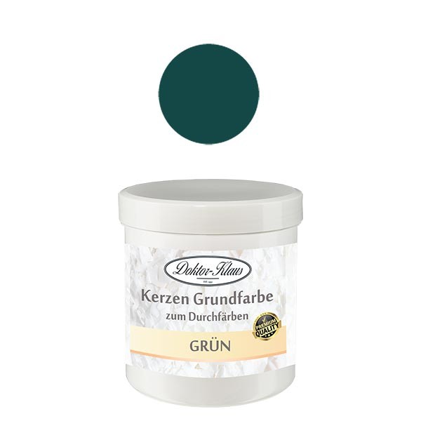 Base per candele Doktor-Klaus colore verde, 7gr, in latta Base per candele Doktor-Klaus colore verde, 7gr, in latta