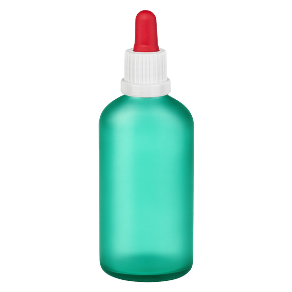 Flacone per pipette da 100 ml bianco/rosso OV GreenLine UT18/100 Flacone per pipette da 100 ml bianco/rosso OV GreenLine UT18/100