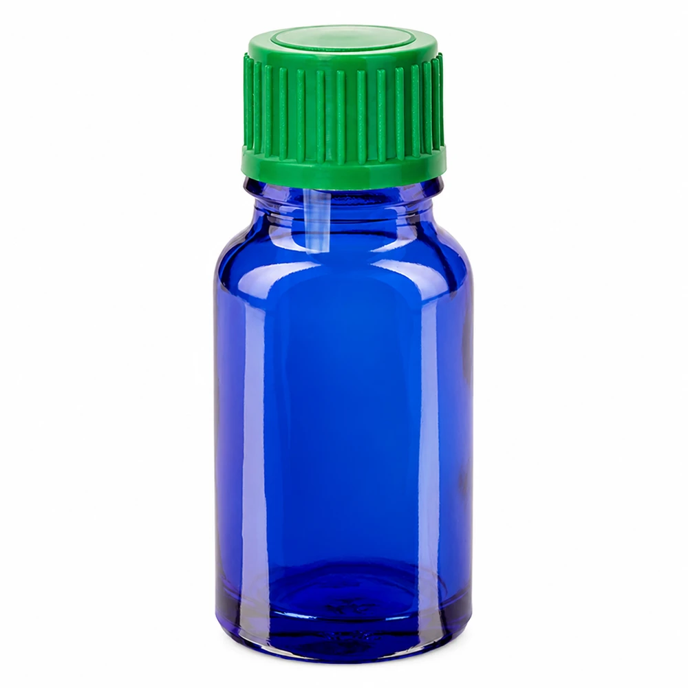 Flacone contagocce di precisione da 0,8 mm da 10 ml in blu per un dosaggio esatto dei liquidi