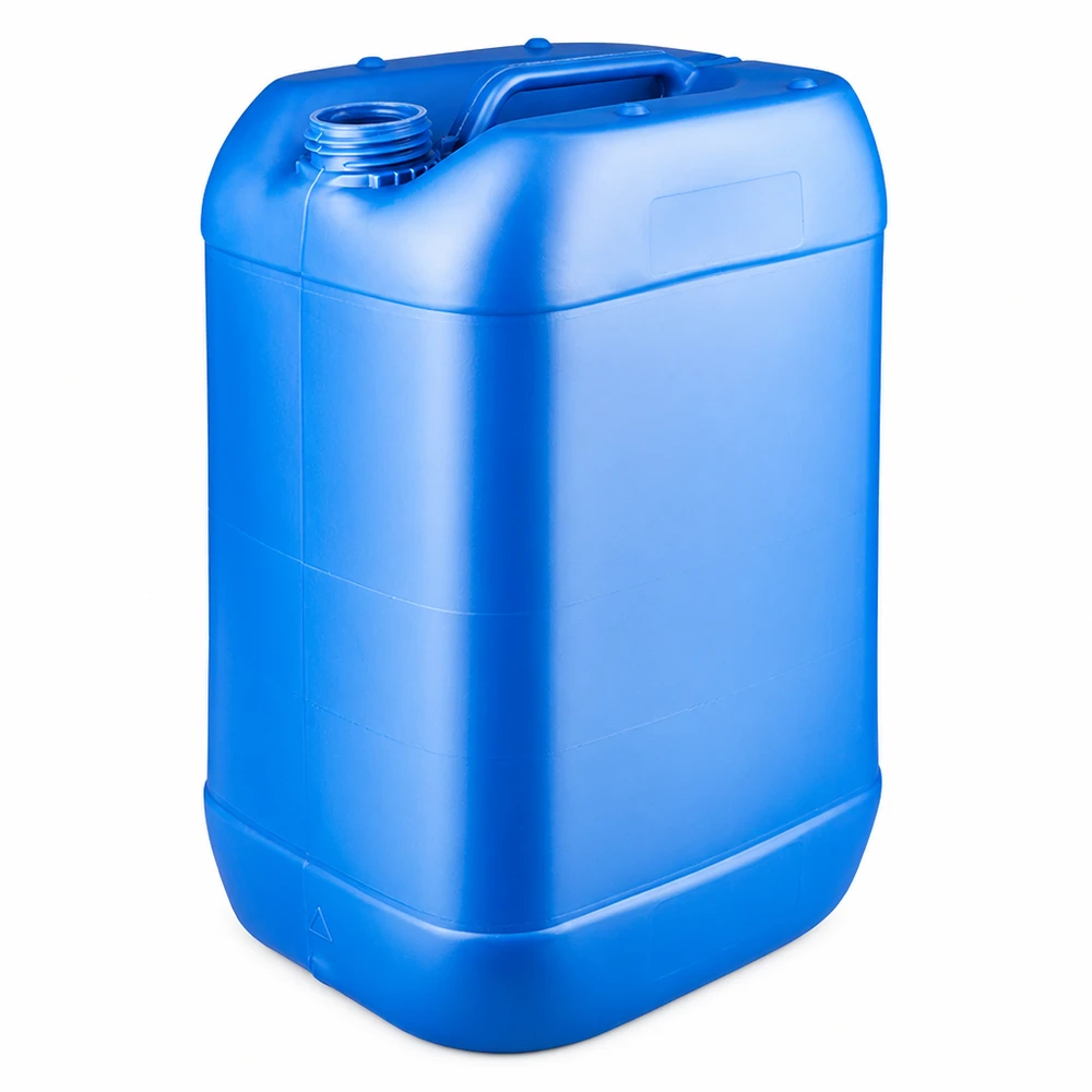 Kanister 25 Liter blau ohne Verschluss Leerer Plastikkanister 25L in Blau mit breitem Schraubverschlussgewinde ohne Kappe