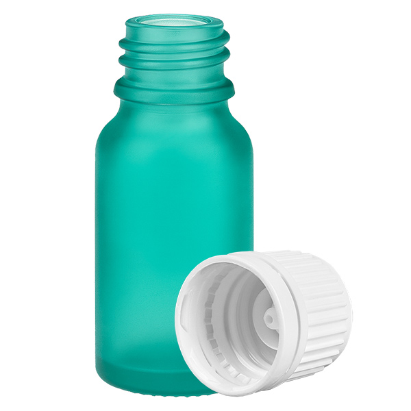 10ml Flasche 11mm Schraubverschluss weiß Originalitätsverschluss GreenLine UT18/10