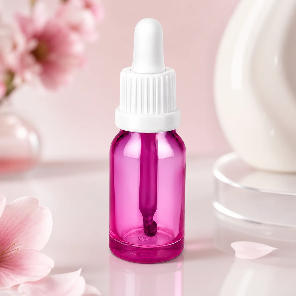 Bottiglia professionale in vetro da 10 ml con attacco per pipetta per applicazioni di laboratorio