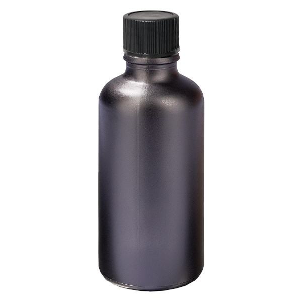 50ml Tropfflasche 1mm schwarz Standardverschluss BlackLine UT18/50