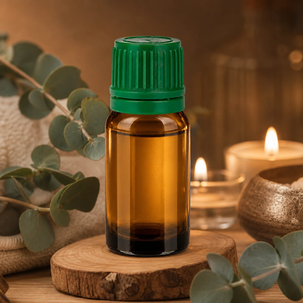 10ml Flasche 11mm Schraubverschluss grün Originalitätsverschluss BrownLine UT18/10 10ml Präzisionsflasche mit grünem Verschluss perfekt für exakte Dosierung von Naturprodukten