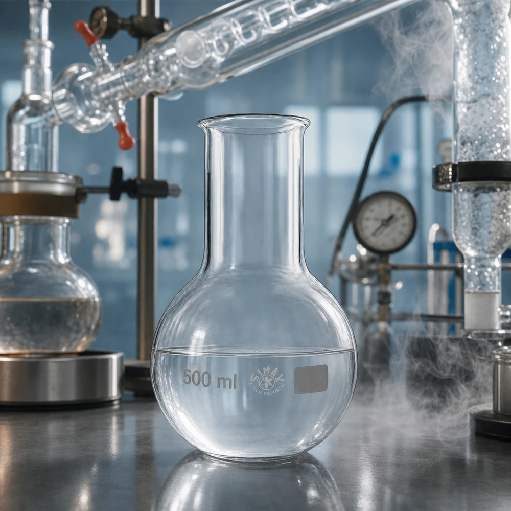 Pallone a collo largo da 500 ml - robusta tecnologia di laboratorio per esperimenti affidabili