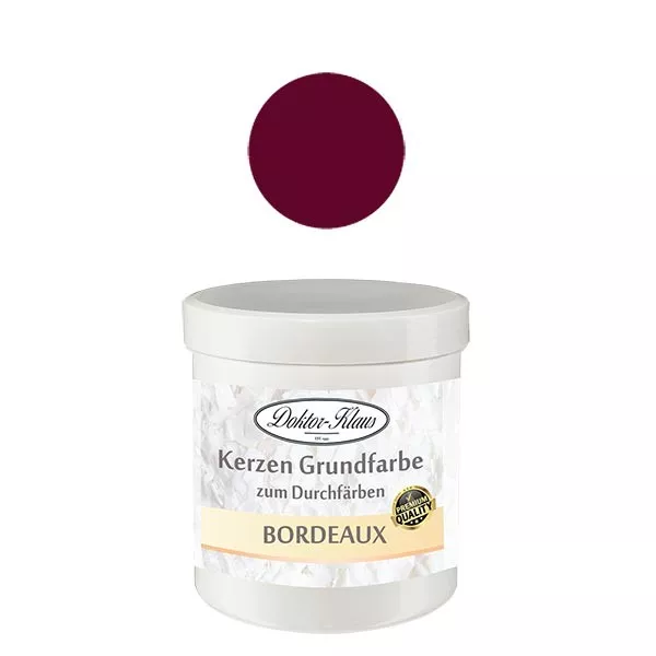 Doctor-Klaus peinture de base pour bougies bordeaux, 7gr, en boîte