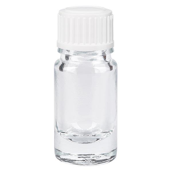 Flacone da 5 ml trasparente (glo.) GR STD bianco/3 mm ApoGlas Flacone da 5 ml trasparente (glo.) GR STD bianco/3 mm ApoGlas