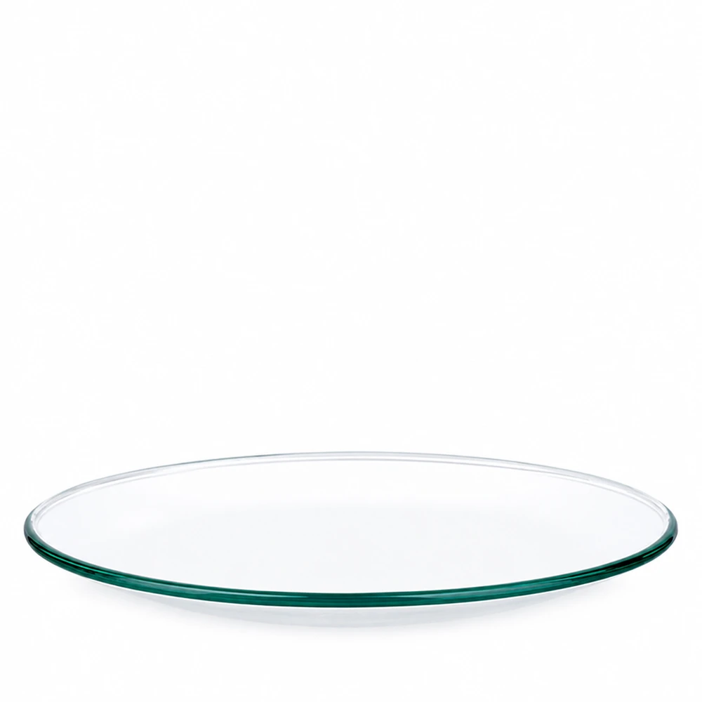 Piatto in vetro piatto da 80 mm ideale per coprire becher e campioni