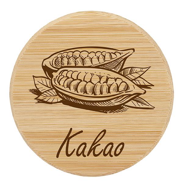 Holzdeckel "Kakao" für WECK RR100