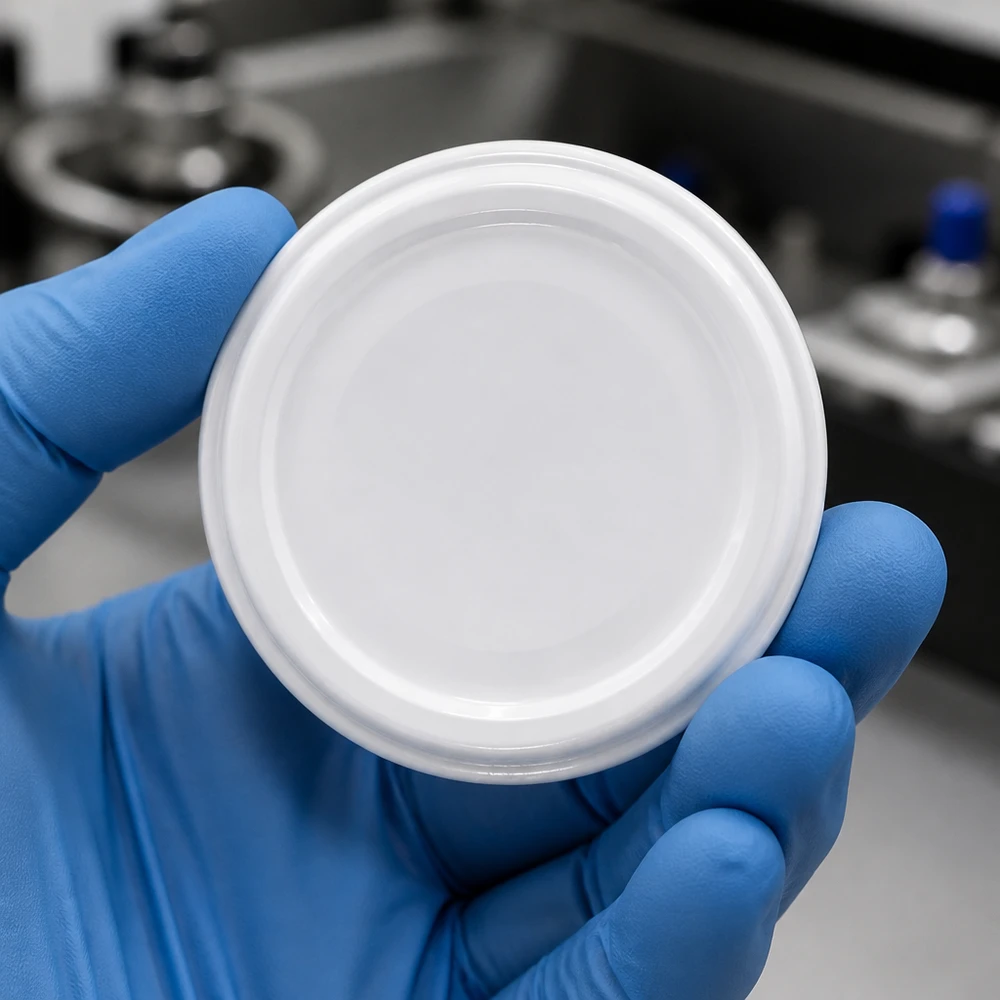 82mm BioSeal Deckel weiß (TO82) UNiTWIST UNiTWIST TO82 weiss BPA-NI unitemp Deckel von unten mit Gummidichtung sichtbar