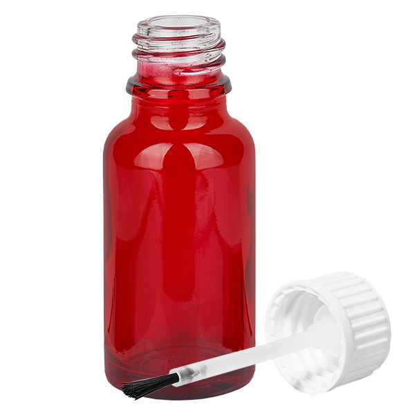 20ml Pinselflasche weiß Standardverschluss RedLine UT18/20