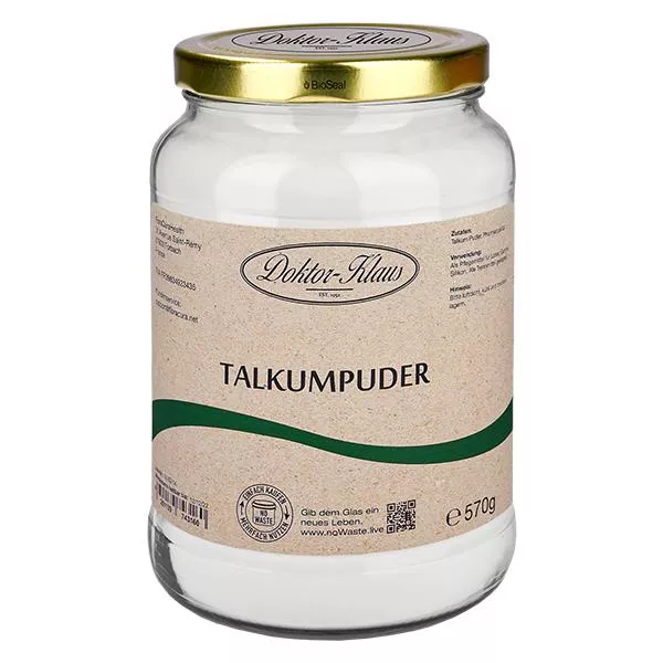 Talco in polvere 570g Doktor-Klaus noWaste Talco in polvere 570g Doktor-Klaus noWaste