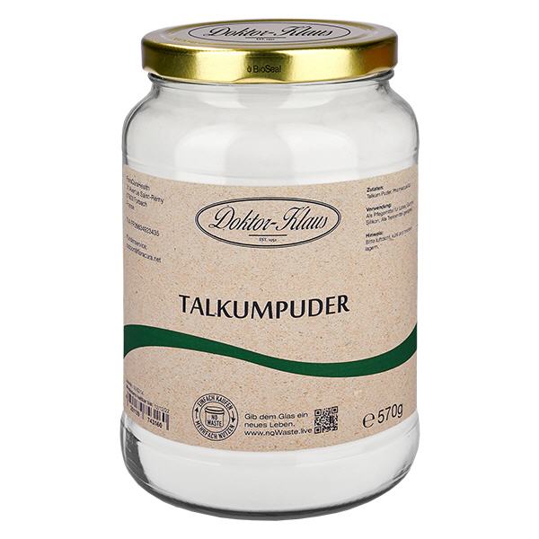 Talco in polvere 570g Doktor-Klaus noWaste Talco in polvere 570g Doktor-Klaus noWaste