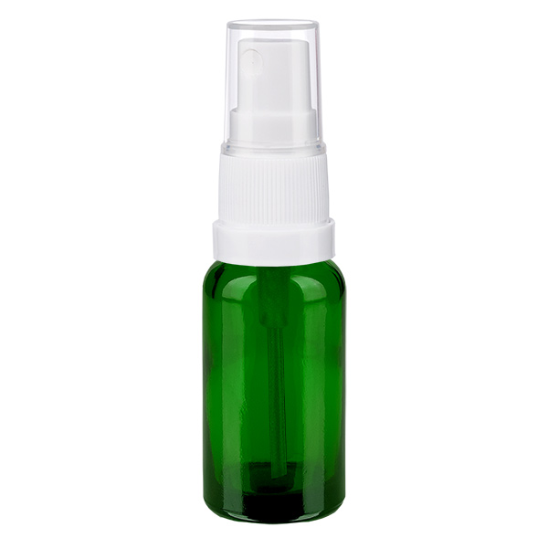 Flacone spray da 20 ml bianco/tr. STD GreenLine UT18/20 Flacone spray da 20 ml bianco/tr. STD GreenLine UT18/20
