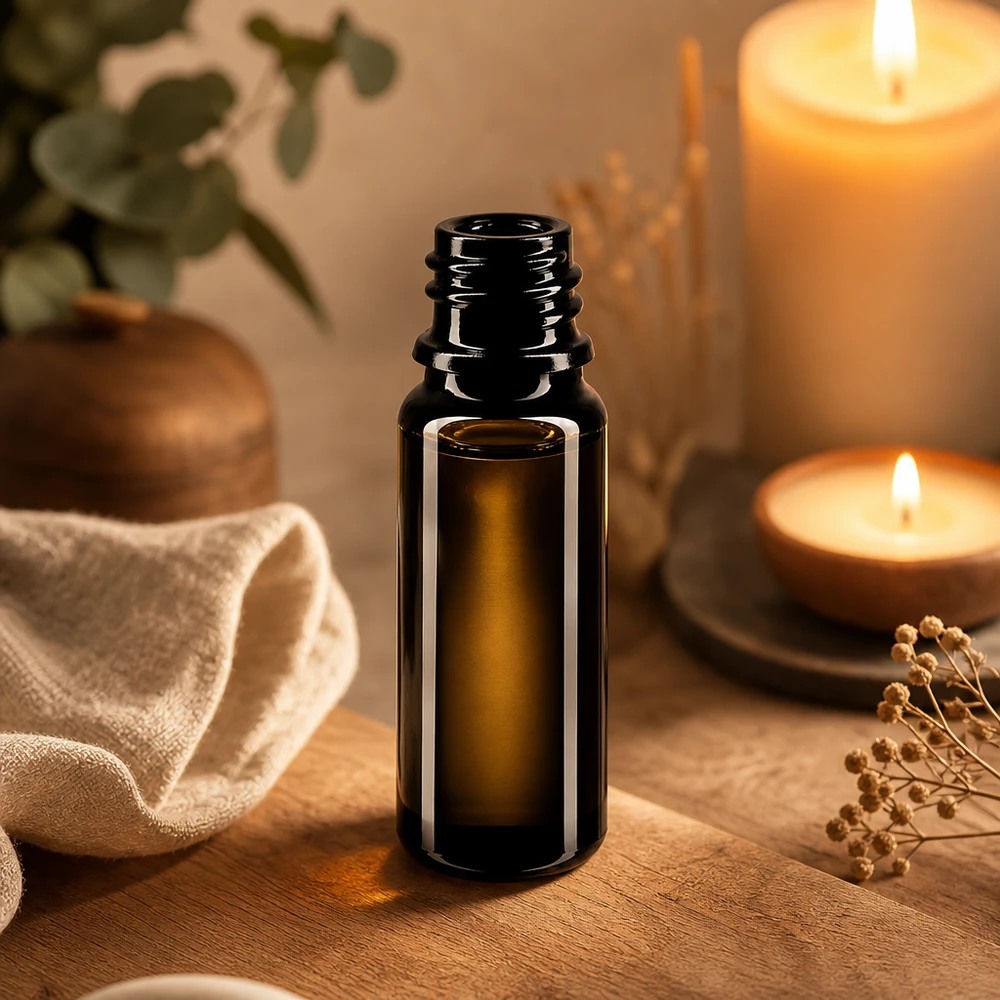Violettglas Flasche 10ml DIN 18 (Mironglas) Robuste 10ml Mironglas Flasche DIN 18 für professionelle Kosmetik und Wellness
