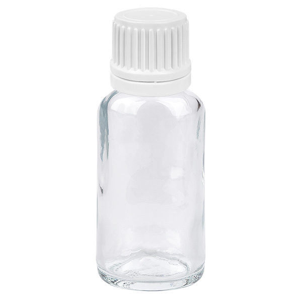 Flacone contagocce da 20 ml 0,7 mm bianco OV ClearLine UT18/20 Flacone contagocce da 20 ml 0,7 mm bianco OV ClearLine UT18/20